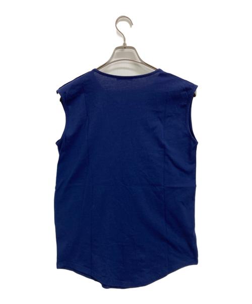 BALMAIN（バルマン）BALMAIN (バルマン) Tシャツ ネイビー サイズ:38の古着・服飾アイテム