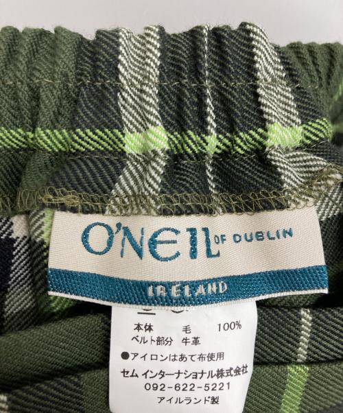 O'NEIL OF DUBLIN（オニールオブダブリン）O'NEIL OF DUBLIN (オニールオブダブリン) スカート グリーン サイズ:SIZE38の古着・服飾アイテム
