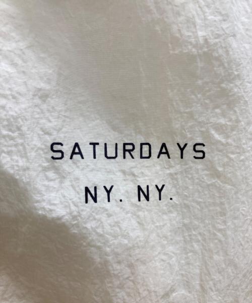 Saturdays NYC（サタデーズ ニューヨーク）Saturdays NYC (サタデーズ ニューヨーク) シャツジャケット ベージュ サイズ:Sの古着・服飾アイテム