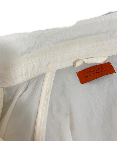 Saturdays NYC（サタデーズ ニューヨーク）Saturdays NYC (サタデーズ ニューヨーク) シャツジャケット ベージュ サイズ:Sの古着・服飾アイテム