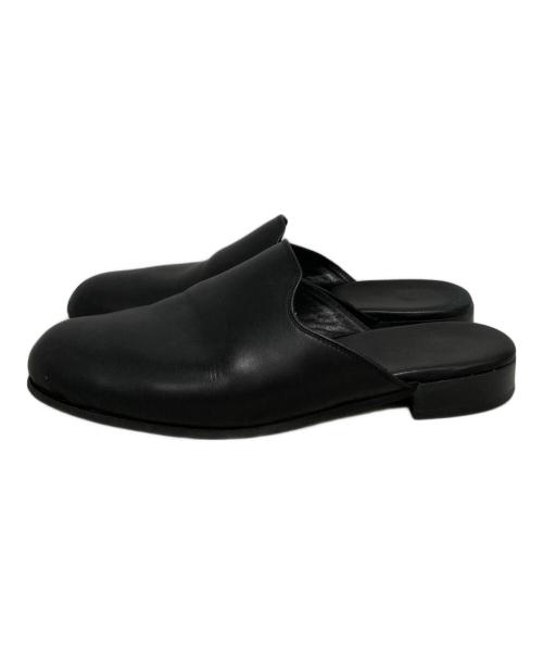 yokosakamoto（ヨウコサカモト）YOKOSAKAMOTO (ヨウコサカモト) YS-LEATHER-MULE ブラック サイズ:27の古着・服飾アイテム