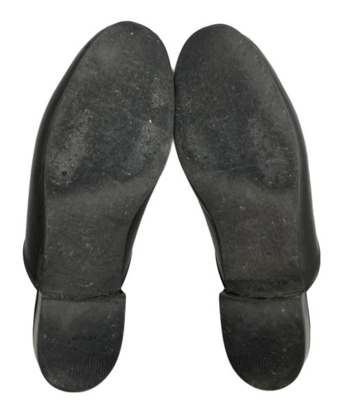 yokosakamoto（ヨウコサカモト）YOKOSAKAMOTO (ヨウコサカモト) YS-LEATHER-MULE ブラック サイズ:27の古着・服飾アイテム