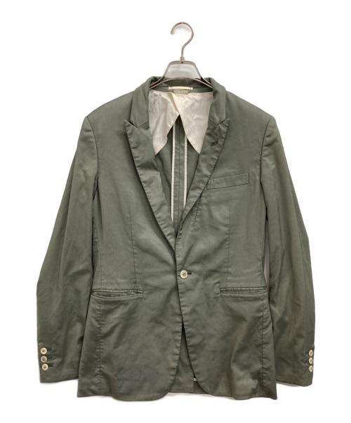 COMME des GARCONS HOMME PLUS（コムデギャルソンオムプリュス）COMME des GARCONS HOMME PLUS (コムデギャルソンオムプリュス) テーラードジャケット グレー サイズ:Mの古着・服飾アイテム