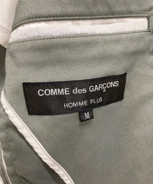 COMME des GARCONS HOMME PLUS（コムデギャルソンオムプリュス）COMME des GARCONS HOMME PLUS (コムデギャルソンオムプリュス) テーラードジャケット グレー サイズ:Mの古着・服飾アイテム