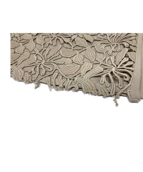 N°21（ヌメロヴェントゥーノ）N°21 (ヌメロヴェントゥーロ) スカート ベージュ サイズ:38の古着・服飾アイテム