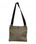 GUCCI (グッチ) GGスプリーム GGプラス ショルダーバッグ ブラウン：20000円
