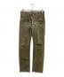 DOLCE & GABBANA（ドルチェ＆ガッバーナ）の古着「後染めデニムパンツ」｜カーキ
