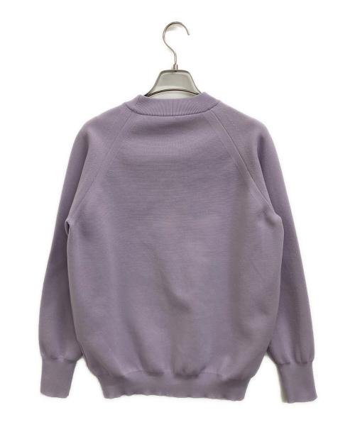 SOEJU（ソージュ）SOEJU (ソージュ) ミラノリブニットプルオーバー パープル サイズ:Lの古着・服飾アイテム