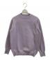 SOEJU（ソージュ）の古着「ミラノリブニットプルオーバー」｜パープル