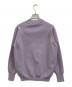 SOEJU (ソージュ) ミラノリブニットプルオーバー パープル サイズ:L：4500円