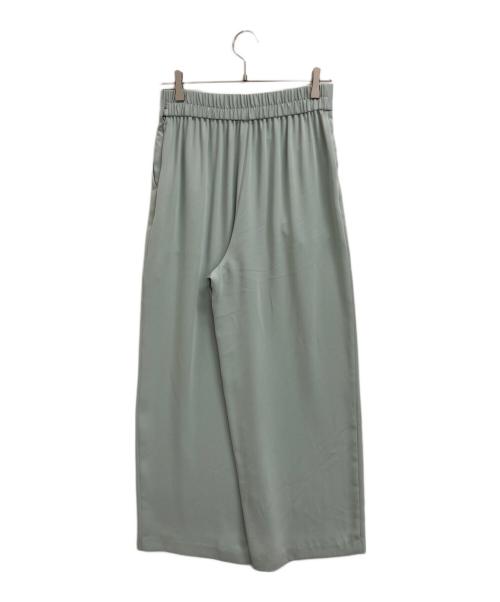 SOEJU（ソージュ）SOEJU (ソージュ) サイドタックワイドパンツ グリーン サイズ:Lの古着・服飾アイテム