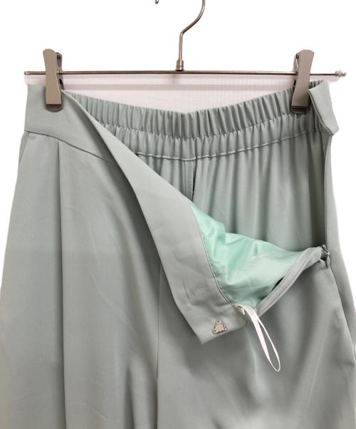 SOEJU（ソージュ）SOEJU (ソージュ) サイドタックワイドパンツ グリーン サイズ:Lの古着・服飾アイテム