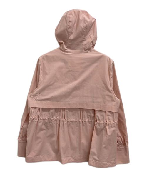 BALLSEY（ボールジィ）BALLSEY (ボールジィ) ライトタフタ フーデッドショートブルゾン ピンク サイズ:36の古着・服飾アイテム