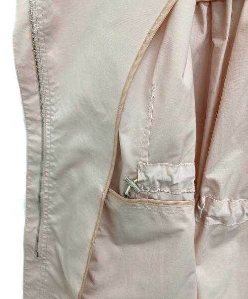 BALLSEY（ボールジィ）BALLSEY (ボールジィ) ライトタフタ フーデッドショートブルゾン ピンク サイズ:36の古着・服飾アイテム