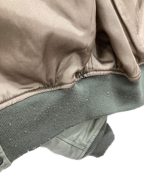 HOUSTON（ヒューストン）HOUSTON (ヒューストン) MA-1ジャケット グリーン サイズ:Mの古着・服飾アイテム