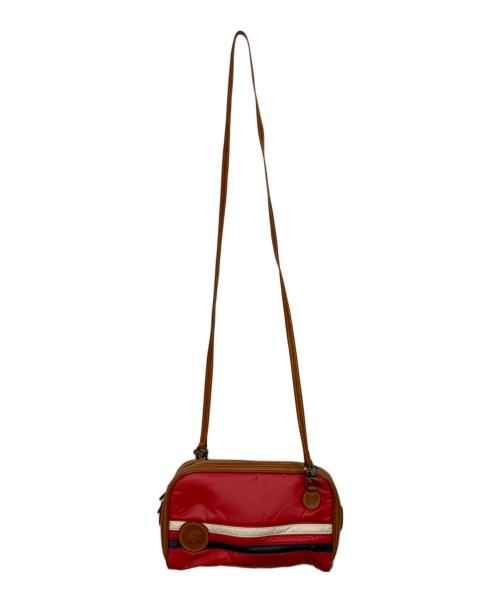 HUNTING WORLD（ハンティングワールド）HUNTING WORLD (ハンティングワールド) ショルダーバッグ レッドの古着・服飾アイテム