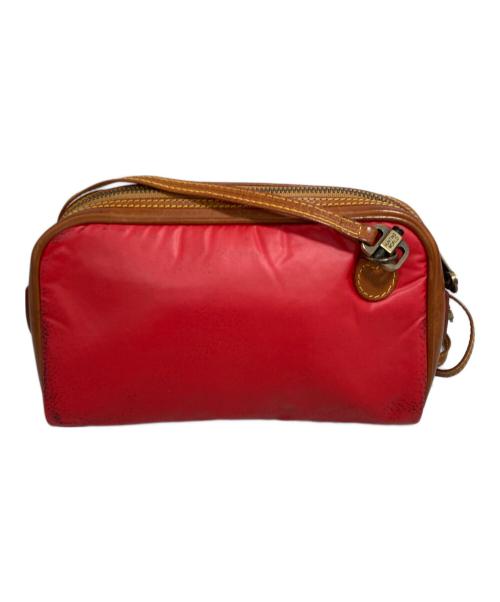 HUNTING WORLD（ハンティングワールド）HUNTING WORLD (ハンティングワールド) ショルダーバッグ レッドの古着・服飾アイテム