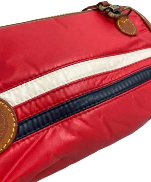 HUNTING WORLD（ハンティングワールド）HUNTING WORLD (ハンティングワールド) ショルダーバッグ レッドの古着・服飾アイテム