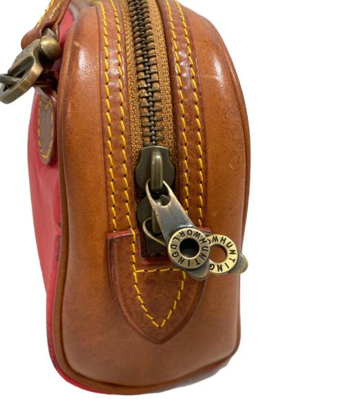 HUNTING WORLD（ハンティングワールド）HUNTING WORLD (ハンティングワールド) ショルダーバッグ レッドの古着・服飾アイテム