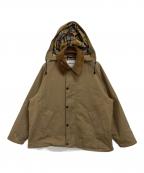 Barbourバブアー）の古着「TRANSPORT HOODED」｜ブラウン