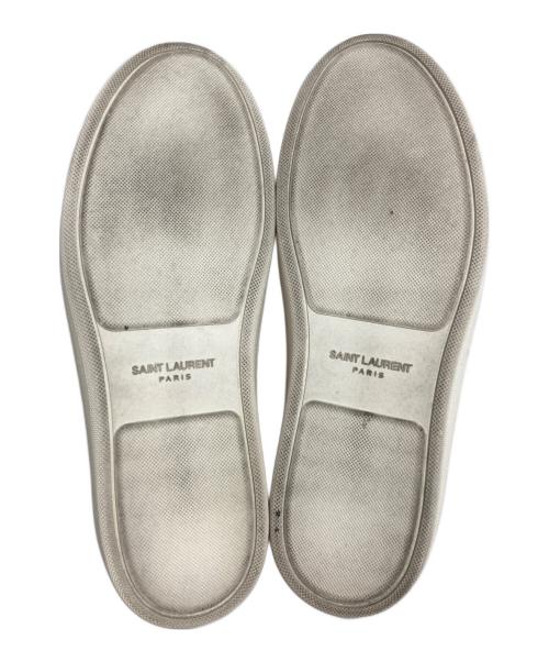 Saint Laurent Paris（サンローランパリ）Saint Laurent Paris (サンローランパリ) ローカットスニーカー レッド サイズ:39 1/2の古着・服飾アイテム