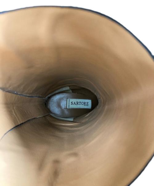 SARTORE（サルトル）SARTORE (サルトル) ロングブーツ ブラック サイズ:36 1/2の古着・服飾アイテム