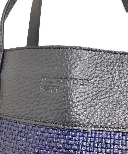 JIL SANDER NAVY（ジルサンダー ネイビー）JIL SANDER NAVY (ジルサンダー ネイビー) トートバッグ ネイビーの古着・服飾アイテム