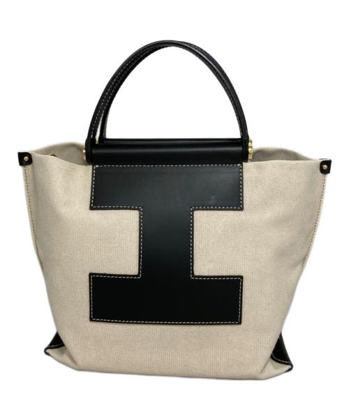 IACUCCI（イアクッチ）IACUCCI (イアクッチ) SORBETTO バッグ ベージュの古着・服飾アイテム