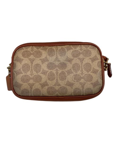 COACH（コーチ）COACH (コーチ) ポーチ ブラウンの古着・服飾アイテム