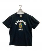 A BATHING APEア ベイシング エイプ）の古着「Tシャツ」｜ブラック