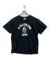 A BATHING APE（ア ベイシング エイプ）の古着「Tシャツ」｜ブラック