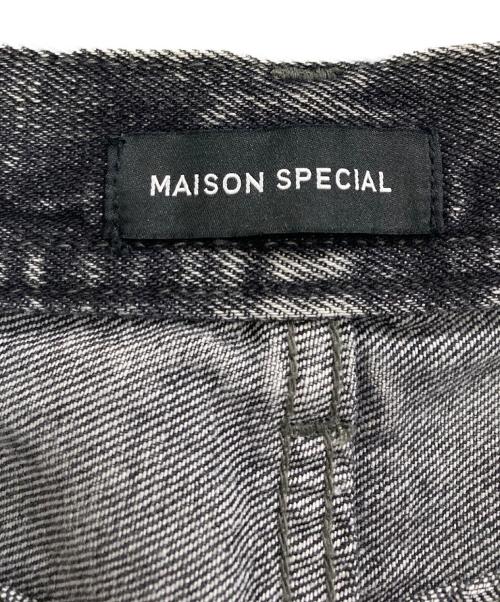 MAISON SPECIAL（メゾンスペシャル）MAISON SPECIAL (メゾンスペシャル) デニムパンツ ブラック サイズ:36の古着・服飾アイテム