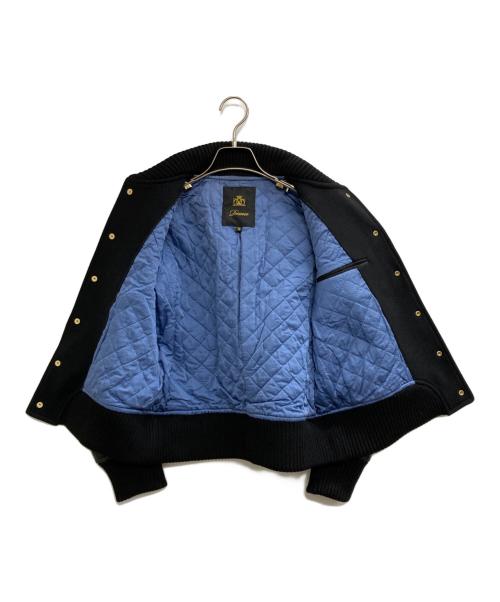 DRAWER（ドゥロワー）Drawer (ドゥロワー) 袖革スタジャン ブラック サイズ:36の古着・服飾アイテム