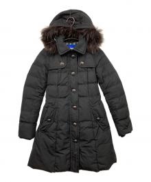BURBERRY BLUE LABEL（バーバリーロンドンブルーレーベル）の古着「ダウンコート」｜ブラック
