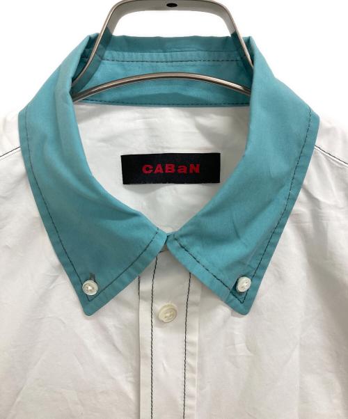 CABAN（キャバン）CABaN (キャバン) 半袖シャツ ホワイト サイズ:Mの古着・服飾アイテム