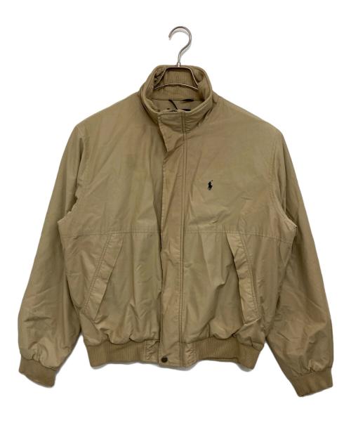 POLO RALPH LAUREN（ポロ・ラルフローレン）POLO RALPH LAUREN (ポロ・ラルフローレン) ブルゾン ベージュ サイズ:Mの古着・服飾アイテム