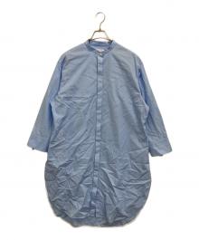 23区（ニジュウサンク）の古着「シャツワンピース」｜ブルー
