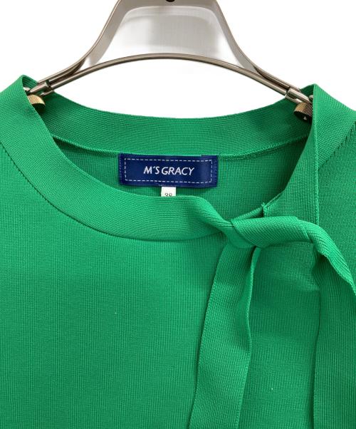 M'S GRACY（エムズグレイシー）M'S GRACY (エムズグレイシー) ワンピース グリーン サイズ:38の古着・服飾アイテム