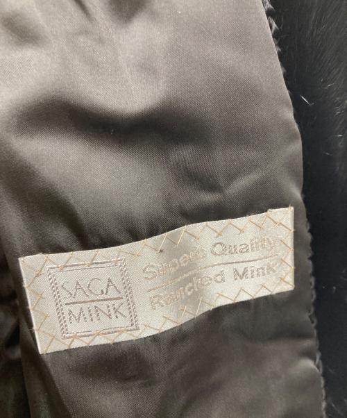 SAGA MINK（サガミンク）SAGA MINK (サガミンク) ミンクファーコート ブラック サイズ:不明の古着・服飾アイテム