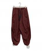 nagonstansナゴンスタンス）の古着「パラシュートパンツ」｜レッド