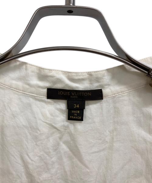 LOUIS VUITTON（ルイ ヴィトン）LOUIS VUITTON (ルイ ヴィトン) ノースリーブブラウス ベージュ サイズ:34の古着・服飾アイテム