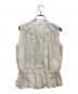 LOUIS VUITTON (ルイ ヴィトン) ノースリーブブラウス ベージュ サイズ:34：17000円
