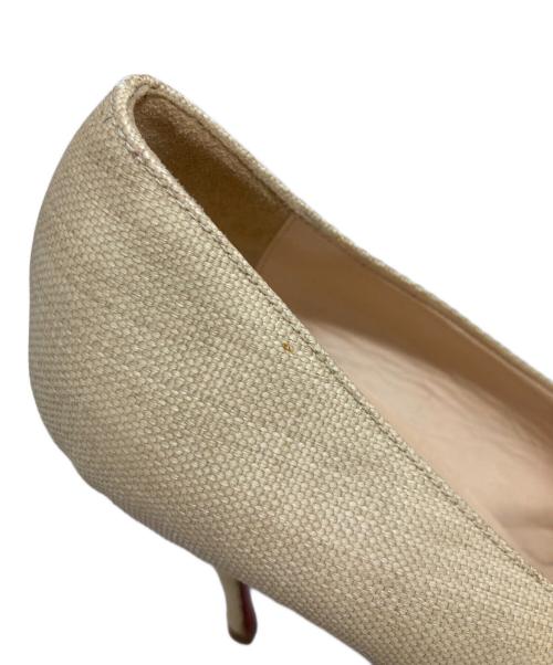 Christian Louboutin（クリスチャン・ルブタン）Christian Louboutin (クリスチャン・ルブタン) パンプス ベージュ サイズ:37 1/2の古着・服飾アイテム