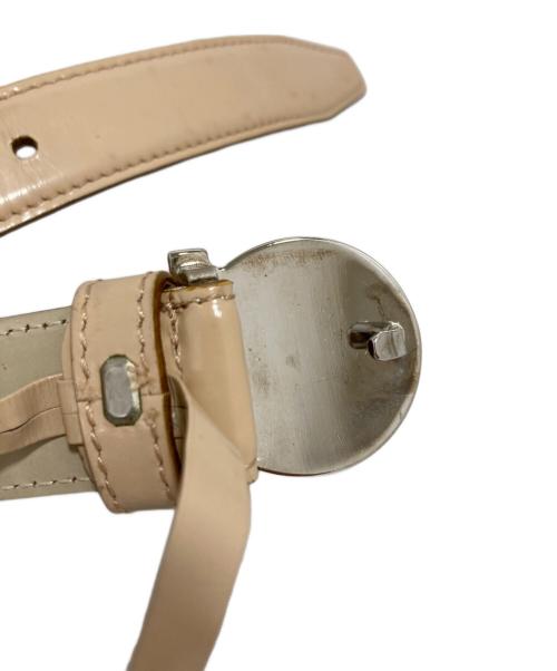 Salvatore Ferragamo（サルヴァトーレ フェラガモ）Salvatore Ferragamo (サルヴァトーレ フェラガモ) ベルト ベージュの古着・服飾アイテム