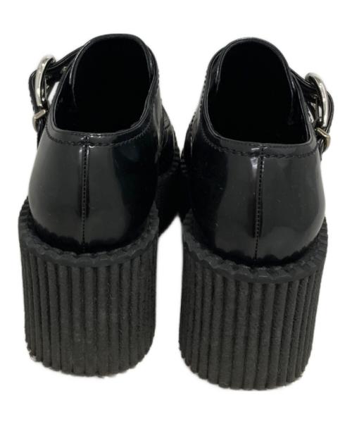 STELLA McCARTNEY（ステラマッカートニー）STELLA McCARTNEY (ステラマッカートニー) エナメルオックスフォードシューズ ブラック サイズ:37 1/2の古着・服飾アイテム