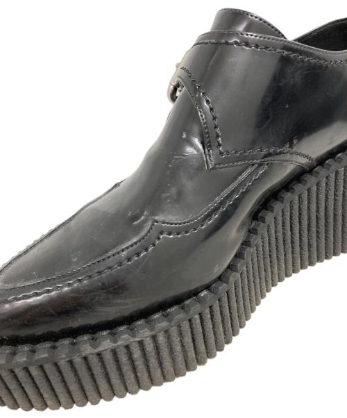 STELLA McCARTNEY（ステラマッカートニー）STELLA McCARTNEY (ステラマッカートニー) エナメルオックスフォードシューズ ブラック サイズ:37 1/2の古着・服飾アイテム