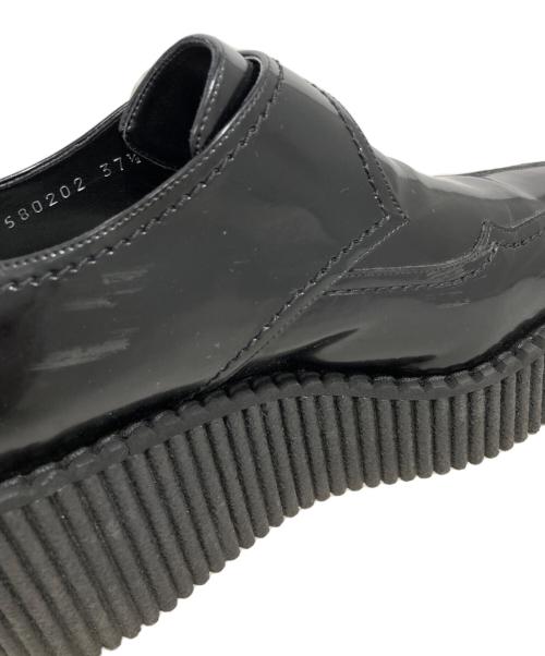 STELLA McCARTNEY（ステラマッカートニー）STELLA McCARTNEY (ステラマッカートニー) エナメルオックスフォードシューズ ブラック サイズ:37 1/2の古着・服飾アイテム