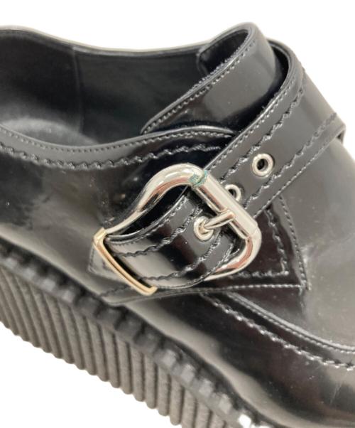 STELLA McCARTNEY（ステラマッカートニー）STELLA McCARTNEY (ステラマッカートニー) エナメルオックスフォードシューズ ブラック サイズ:37 1/2の古着・服飾アイテム