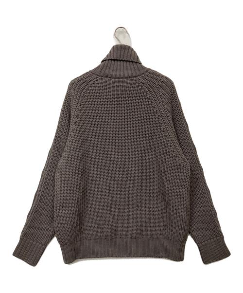 JOHN LAWRENCE SULLIVAN（ジョン ローレンス サリバン）JOHN LAWRENCE SULLIVAN (ジョン ローレンス サリバン) ボタンスリーブニットセーター ブラウン サイズ:0Sの古着・服飾アイテム