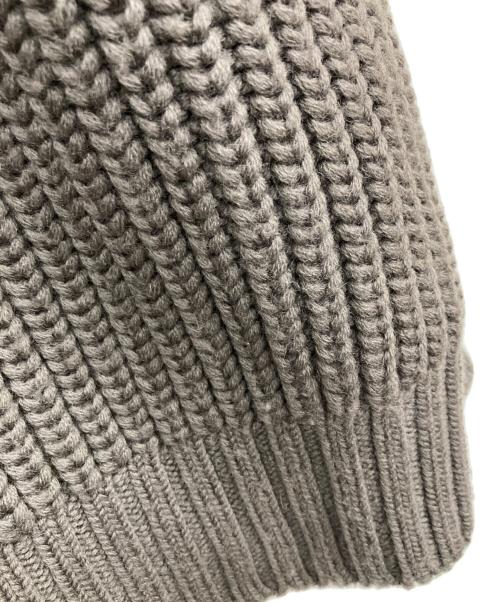 JOHN LAWRENCE SULLIVAN（ジョン ローレンス サリバン）JOHN LAWRENCE SULLIVAN (ジョン ローレンス サリバン) ボタンスリーブニットセーター ブラウン サイズ:0Sの古着・服飾アイテム